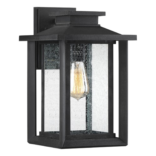 Wakefield Outdoor Wall Light in Black by Quoizel Lighting