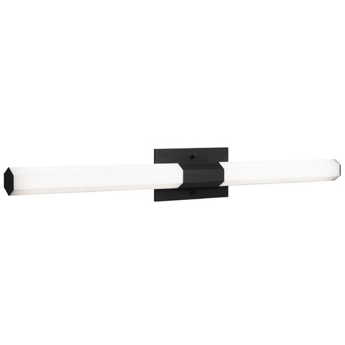 Rowan Oxidized Black LED Bathroom Light by Matteo Lighting