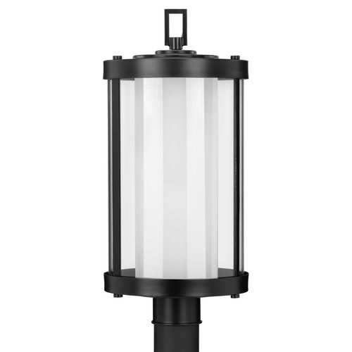 Progress Lighting Irondale Matte Black Post Light
