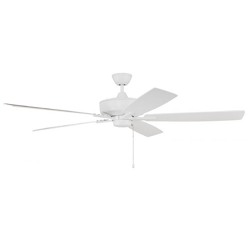 Craftmade Lighting Super Pro 60-Inch LED Fan in White by Craftmade Lighting S60W5-60WWOK