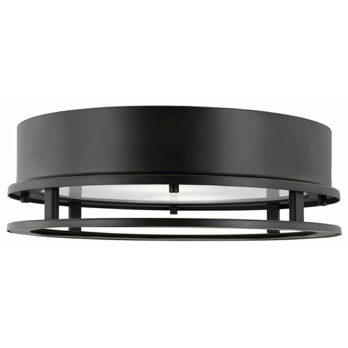 Visual Comfort Studio Collection Union Antique Bronze LED Flush Mount