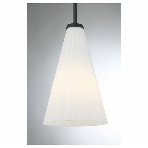 Savoy House Bristol Mini Pendant in Matte Black by Savoy House 7-8840-1-89