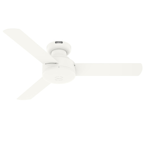 Hunter Fan Company Presto Matte White Ceiling Fan Without Light