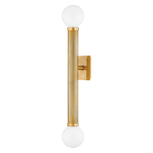 Corbett Lighting Pienza Vintage Brass LED Sconce