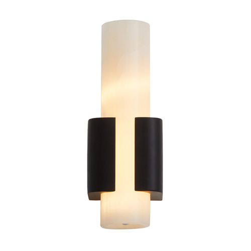 Oxygen Virtue Black LED Sconce