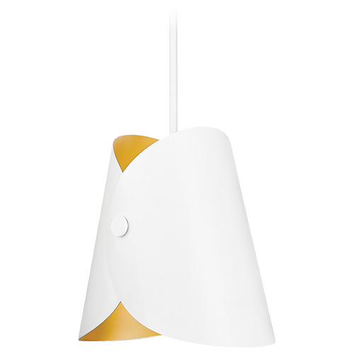 Z-Lite Salone Matte White Pendant Light