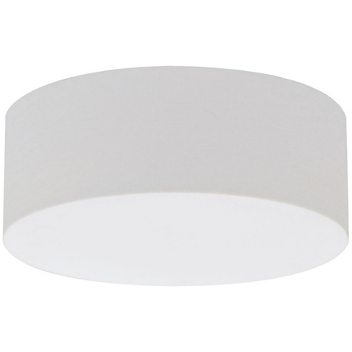 Afx Lighting Anton Linen White LED Flushmount Light