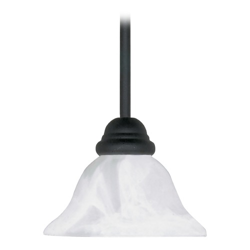 Castillo Textured Black Mini Pendant by Nuvo Lighting