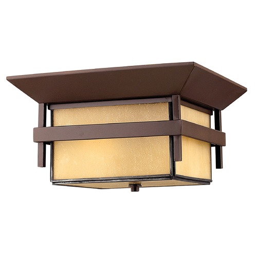 Hinkley Harbor 12.25-Inch Anchor Bronze LED Flush Mount by Hinkley Lighting 2573AR-LED