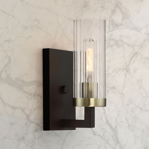 Minka Lavery Ainsley Court Sconce in Bronze & Brass by Minka Lavery 3041-560