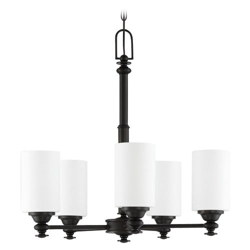 Craftmade Lighting Dardyn 25-Inch Espresso Chandelier by Craftmade Lighting 49825-ESP