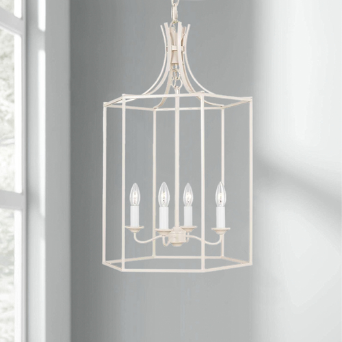 Generation Lighting Alexa Hampton 17-Inch Bantry House Blush Pendant by Generation Lighting AC1014BLH