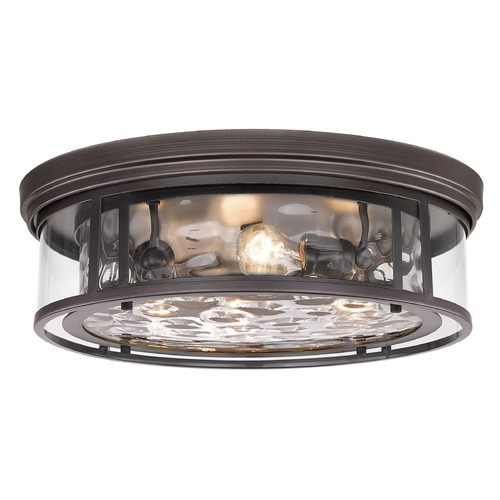 Z-Lite Clarion Bronze Flush Mount by Z-Lite 493F4-BRZ