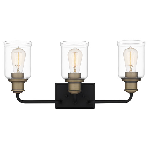Quoizel Lighting Cox Bathroom Light in Matte Black by Quoizel Lighting COX8622MBK