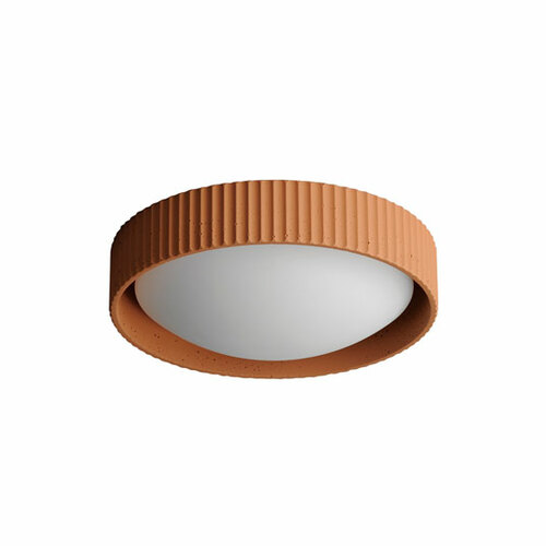 ET2 Lighting Souffle 13.75-Inch LED Flush Mount in Terra Cotta by ET2 Lighting E25051-TRC