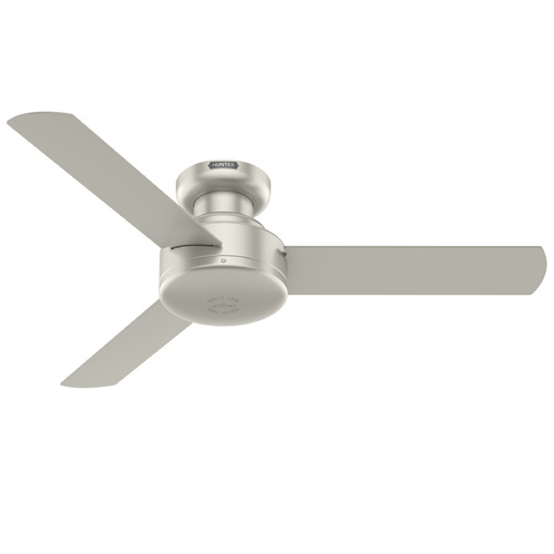 Hunter Fan Company Presto Matte Nickel Ceiling Fan Without Light