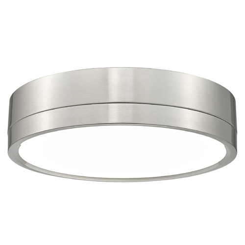 Z-Lite Z-Lite Algar Brushed Nickel LED Flushmount Light 1006F12-BN-LED