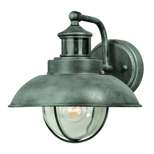 Vaxcel Lighting Seeded Glass Outdoor Wall Light Gray by Vaxcel Lighting T0261