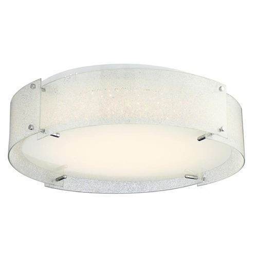 Kaelin Chrome LED Flush Mount by Lite Source Lighting