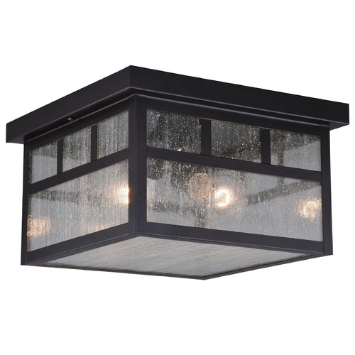 Vaxcel Lighting Mission Oil Burnished Bronze Close To Ceiling Light