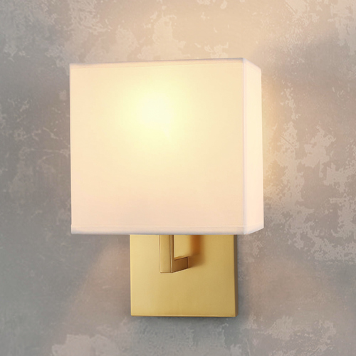 11.25-Inch Wall Sconce in Honey Gold by George Kovacs