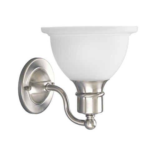 Progress Lighting Madison Sconce in Brushed Nickel by Progress Lighting P3161-09