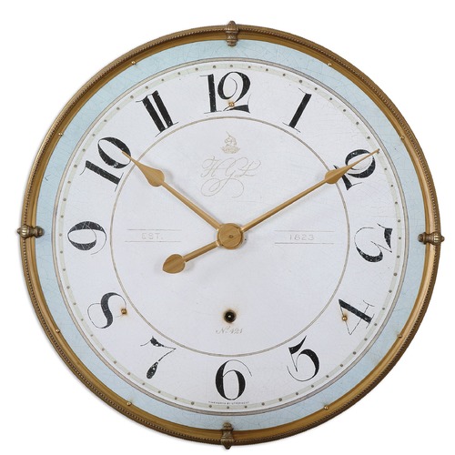 Torriana Wall Clock by Uttermost Lighting