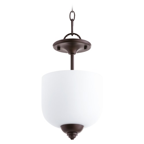 Quorum Lighting Richmond Oiled Bronze Pendant by Quorum Lighting 2811-8-86