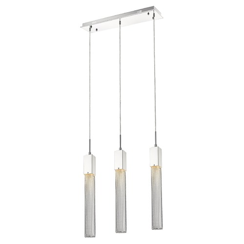 Avenue Lighting Boa 3-Light Polished Chrome LED  Multi-Light Pendant by Avenue Lighting HF1900-3-BOA-CH