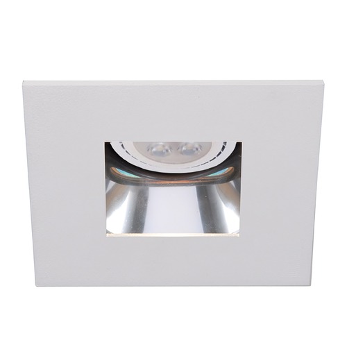 WAC Lighting 4-Inch Low Volt Specular Clear & White LED Recessed Trim by WAC Lighting HR-D412LED-S-SC&WT