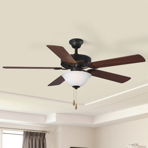 Air Pro 52-Inch Architectural Bronze LED Ceiling Fan by Progress Lighting