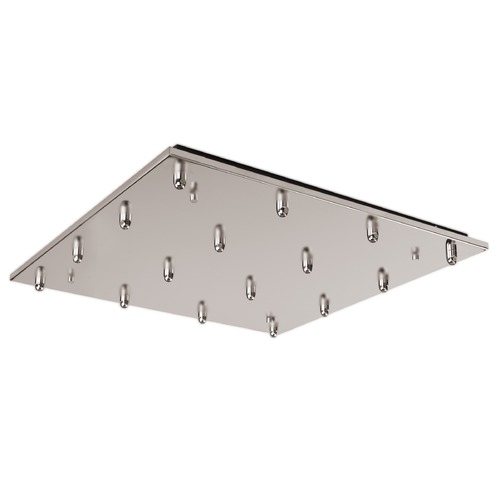 Kuzco Lighting Multi-Port Canopy Brushed Nickel Ceiling Adaptor by Kuzco Lighting CNP16AC-BN