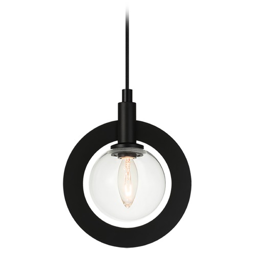 Astro Black Mini Pendant by Matteo Lighting