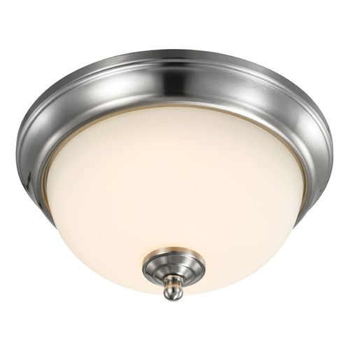 Brushed Nickel LED Flush Mount by Nuvo Lighting
