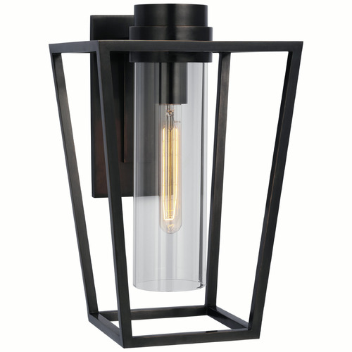 Visual Comfort Signature Collection Ian K. Fowler Presidio Sconce in Bronze by Visual Comfort Signature S2170BZ-CG