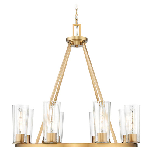 Z-Lite Z-Lite Titus Modern Gold Chandelier 826-8MGLD