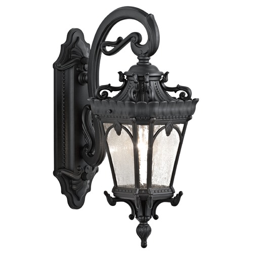 Kichler Lighting Tournai 18-Inch Outdoor Wall Light in Textured Black by Kichler Lighting 9356BKT