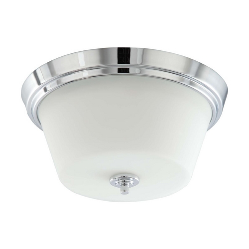Modern Flush Mount in Polished Chrome by Nuvo Lighting