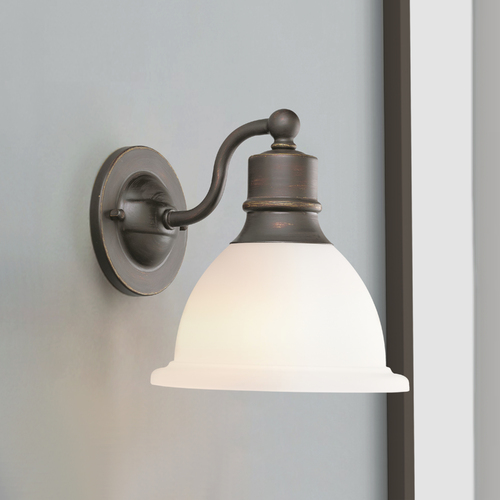 Madison Sconce in Antique Bronze by Progress Lighting