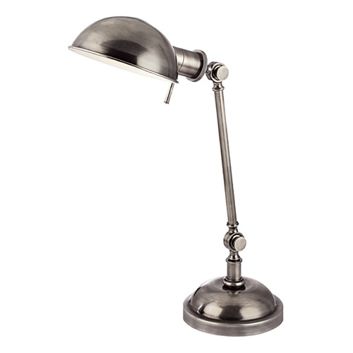 Hudson Valley Lighting Girard Aged Silver Table Lamp by Hudson Valley Lighting L433-AS