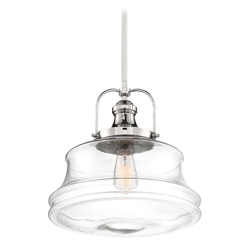 Nuvo Lighting Basel Polished Nickel Pendant by Nuvo Lighting 60/6758