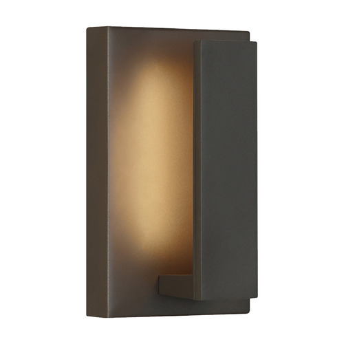 Sean Lavin Nate 9-Inch LED Outdoor Wall Light in Bronze by Visual Comfort Modern