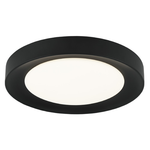 Matteo Lighting Essene Black LED Flushmount Light