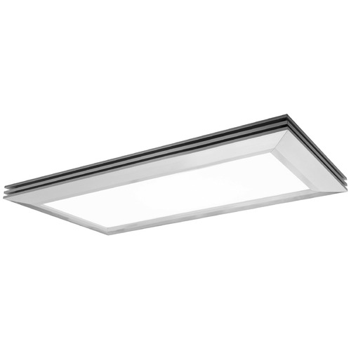 Afx Lighting Sloane Satin Nickel LED Flushmount Light