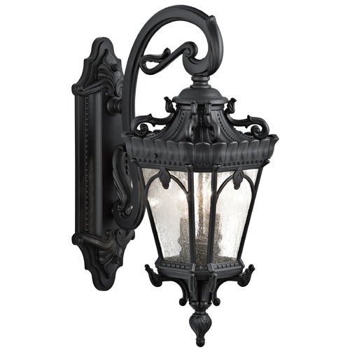 Kichler Lighting Tournai 24-Inch Outdoor Wall Light in Textured Black by Kichler Lighting 9357BKT