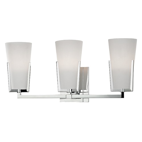 Hudson Valley Lighting Upton 3-Light Bath Light in Polished Chrome by Hudson Valley Lighting 1803-PC