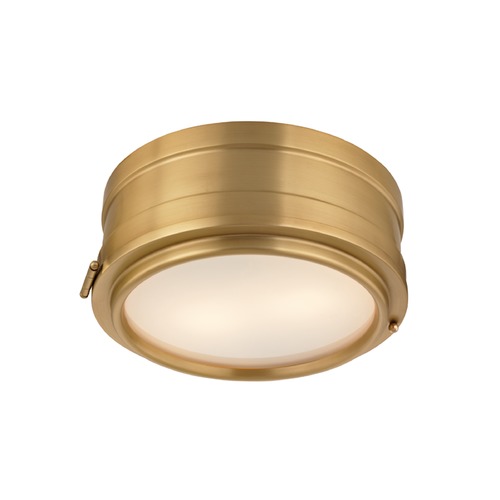 Rye Aged Brass Flush Mount by Hudson Valley Lighting