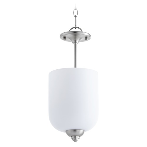 Quorum Lighting Richmond Satin Nickel Pendant by Quorum Lighting 2911-8-65