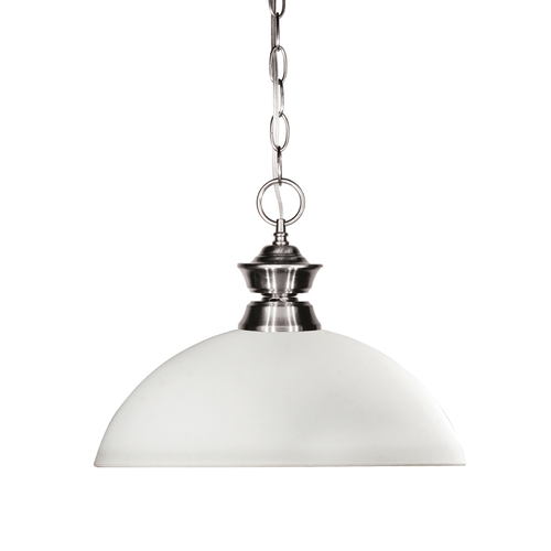 Z-Lite Shark Brushed Nickel Pendant by Z-Lite 100701BN-DMO14