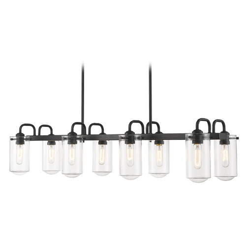 Delaney Matte Black Linear Light by Z-Lite